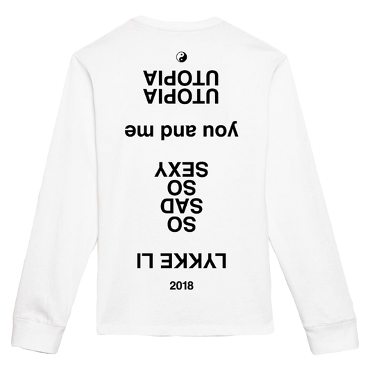 utopia white longsleeve