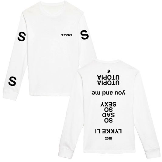 utopia white longsleeve